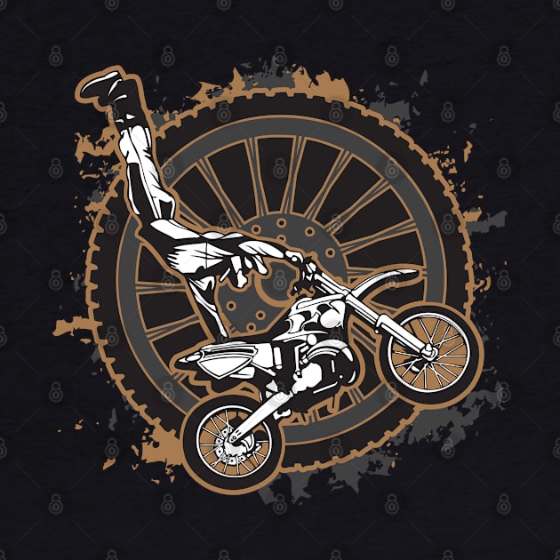 Motocross Extreme Stunt Motorcycle by RadStar